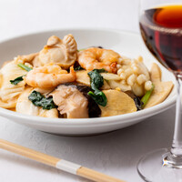 具沢山の五目あんかけ焼きそば／ご飯／スープ麺／スープ米粉