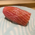 鮨処 有馬 - 鮪トロ