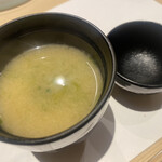 鮨処 有馬 - 味噌汁