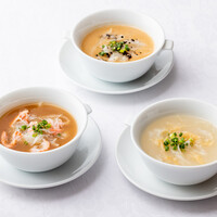 スープ類はすべてお一人様用でご用意