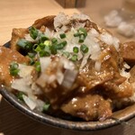 自家製麺 MENSHO TOKYO - 端っこチャーシュー丼