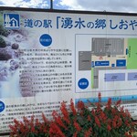 湧水の郷しおや農産物直売所 - 看板