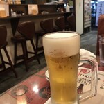 喜家酒館 - 寄り道セットの生ビール