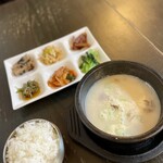 チング - ドガニスープのセット 1430円