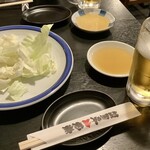 Sengoku Yakitori Ieyasu - 生ビールのおいしい季節ですな♪