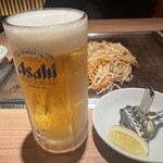 お好み焼き来たろう - 生ビール