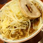 三代目 らーめん千 - らーめん＋ニンニク少し