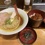 自家製麺 竜葵 - ひつまぶしセット