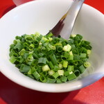 ラーメン二郎 - 青ネギ