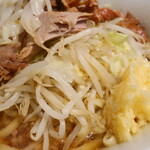 ラーメン二郎 - ヤサイ（そのまま）