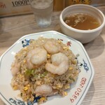 中華料理 一番 - エビプリプリチャーハン¥1,100