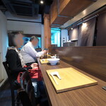 NIBOSHI MANIA - 店内厨房側