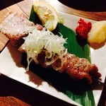 琉球酒場 - アグー豚の串焼き