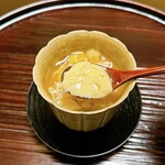 あさば - 百合根玉むし毛蟹あん