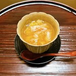 あさば - 百合根玉むし毛蟹あん