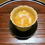 あさば - 百合根玉むし毛蟹あん