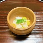 あさば - 銀杏、小柱飯むし