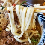 増田うどん - 弾力があって歯ごたえもいい麺