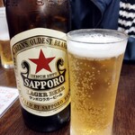 Yakitori Oomoriya - 瓶ビール