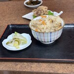 出石皿そば 如月 - かやくご飯