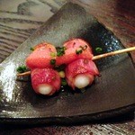 串焼き 源's - トッポギチーズベーコン巻き