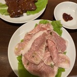 焼肉 てっちゃん - 豚トロとレバー