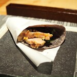 一六四 三上ル - 地鶏のタコス