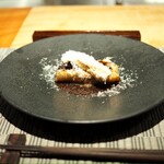 一六四 三上ル - 地鶏のパートフィロ焼き　松茸とともに