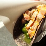 一六四 三上ル - 地鶏のタコス