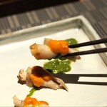 一六四 三上ル - レモングラス風味の藁焼き