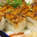 きし鮓 - 穴子(焼き)の押し寿司UP