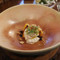 il tram - ブラータチーズと柿