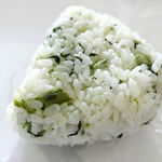 おむすび紀行 - 料理写真:野沢菜わさび飯 227円