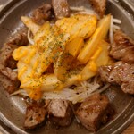 Kihachi Rakuhachi - コース料理のステーキ