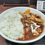 吉野家 - 肉だく牛ハヤシライス（ご飯大盛）