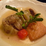 雪月花 神田川 - ☆名前も素敵…しあわせの黄色いロールキャベツ（≧▽≦）～♡☆