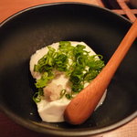 雪月花 神田川 - ☆自家製の冷奴…供されましたぁ（＾ｖ＾）ラッキー☆