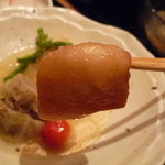 雪月花 神田川 - ☆パンダ添え…ふにゃってやわらかく麩みたいですぅー☆