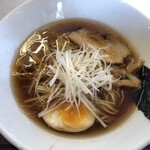 やまむろラーメン - ネギラーメン(通常850円が600円)