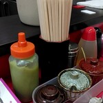 ラーメン 杉田家 - 卓上味変調味料