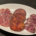 3 types of Spanish salami