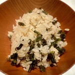 みえ田 - 紫蘇の実ご飯