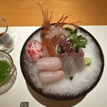 みえ田 - ボタン海老、あずきはた、松川カレイ