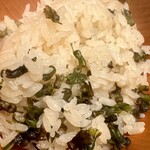 みえ田 - 紫蘇の実ご飯