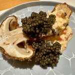 みえ田 - 松茸、キャビア、いぶりがっこのタルタル