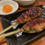 焼鳥 八朔 - 「手作りつくね」も大きくてジューシー