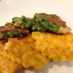 ほうば - とうもろこしと九条ねぎのチヂミ、だったはず（笑）