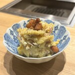 #にくといえばまつだ - サツマイモポテサラ