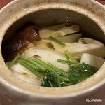 御料理 寺沢 - 松茸の土瓶蒸し