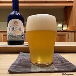 御料理 寺沢 - ユキノチカラ白ビール